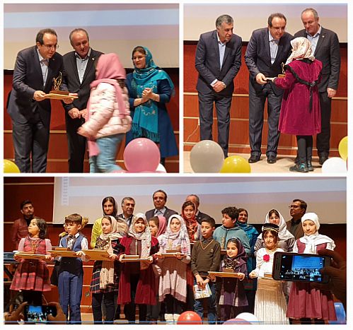 بانک صادرات از 50 کودک برتر مسابقه کتابخوانی پوپک دانا تجلیل کرد